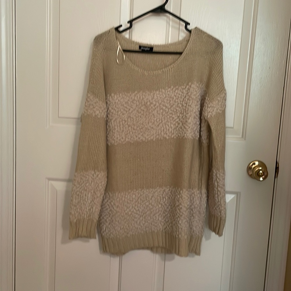 Cream sweater